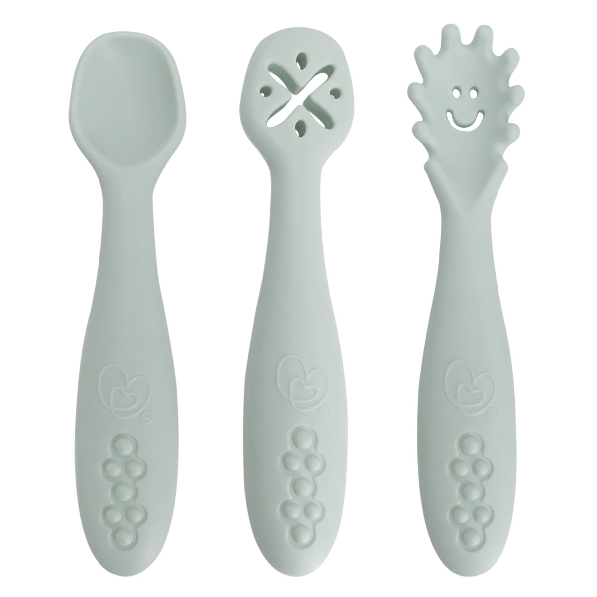 Dreambaby Scoop, Mash and Twist Silicone Utensil Set
