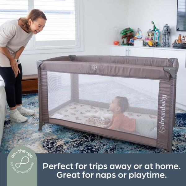 Dreambaby Travel Cot 120x 60cm - Image 2