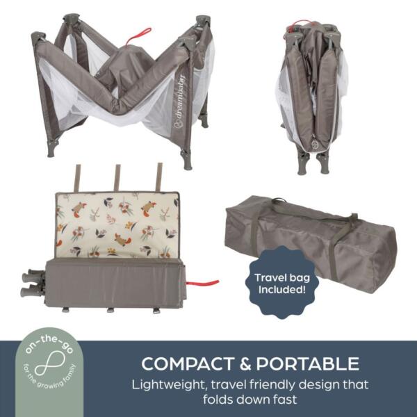 Dreambaby Travel Cot 120x 60cm - Image 7