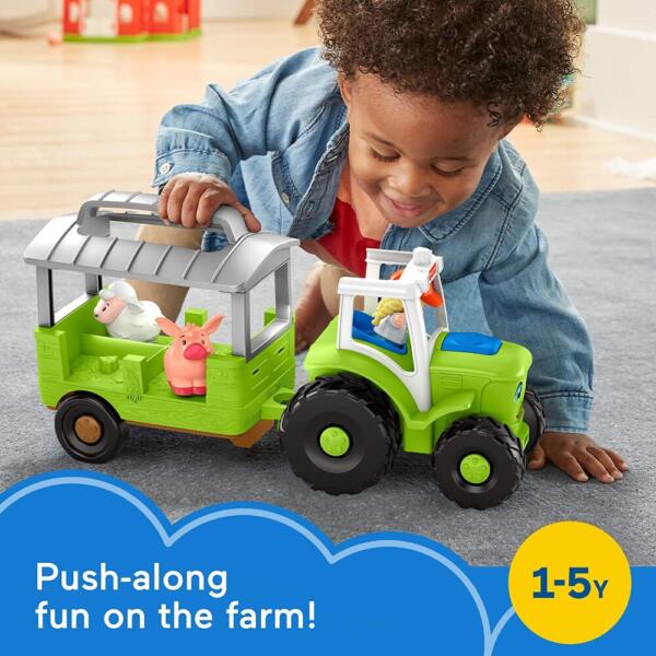 Fisher-Price Little People Push & Play Tractor - Image 5