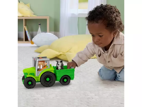 Fisher-Price Little People Push & Play Tractor - Image 8