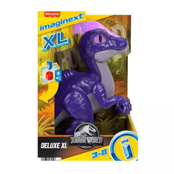 Imaginext Jurassic World Parasaurolophus XL Dino - Image 6