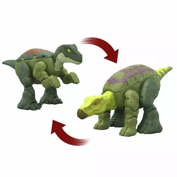 Jurassic World 2-in-1 Iguanodon & Velociraptor Fierce Changers