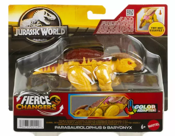 Jurassic World 2-in-1 Parasaurolophus & Baryonyx Fierce Changers - Image 2