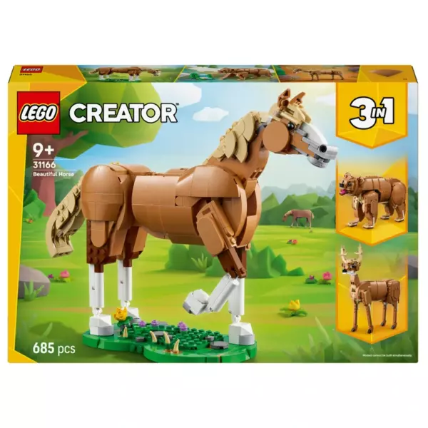 LEGO Creator 31166 3-in-1 Beautiful Horse Set - Image 5