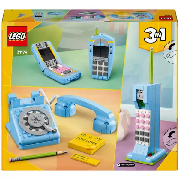 LEGO Creator 31174 3-in-1 Retro Telephone Set - Image 6