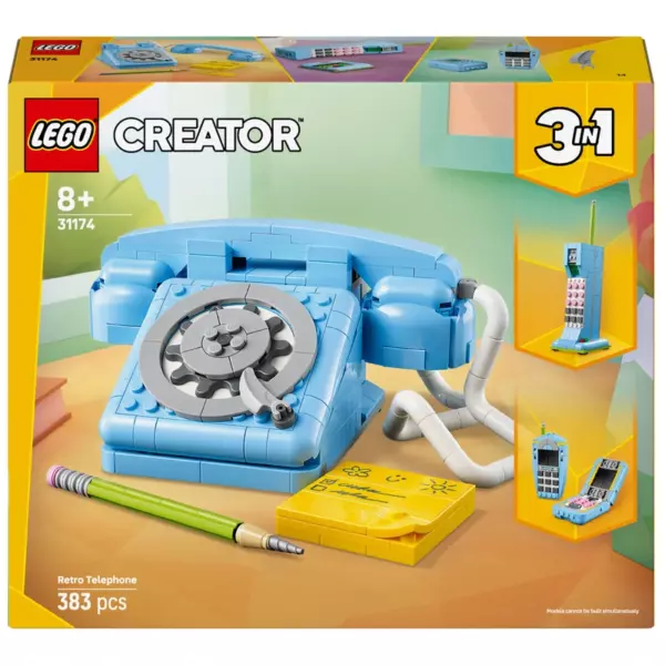 LEGO Creator 31174 3-in-1 Retro Telephone Set - Image 7