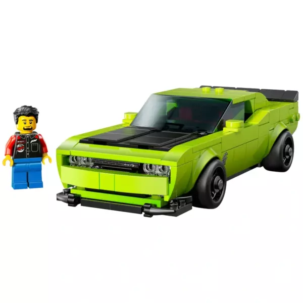 LEGO Speed Champions 77237 Dodge Challenger SRT Hellcat Sports Car Set - Image 5
