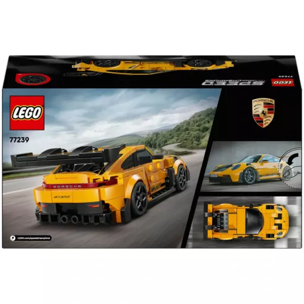 LEGO Speed Champions 77239 Porsche 911 GT3 RS Super Car Set - Image 2