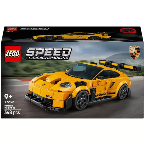 LEGO Speed Champions 77239 Porsche 911 GT3 RS Super Car Set - Image 4