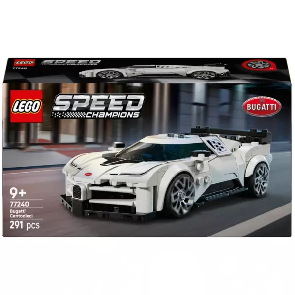 LEGO Speed Champions 77240 Bugatti Centodieci Hyper Sports Car Set - Image 4