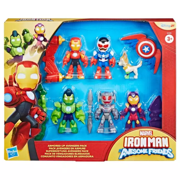 Marvel Iron Man and his Awesome Friends Armored-Up Avengers Pack - Image 2