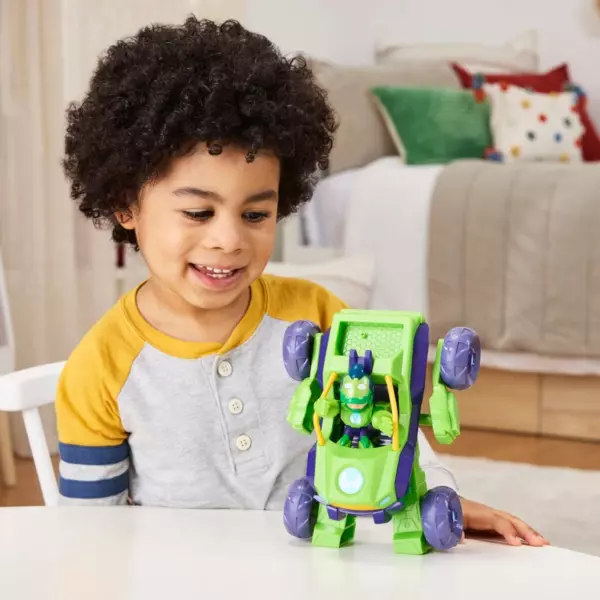 Marvel Iron Man and his Awesome Friends Figure & Vehicle 2-In-1 Mech Suit Iron Hulk Pack - Image 4