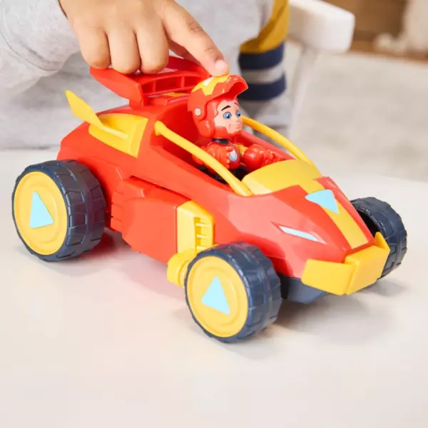 Marvel Iron Man and his Awesome Friends Figure & Vehicle 2-In-1 Mech Suit Iron Man Pack - Image 5
