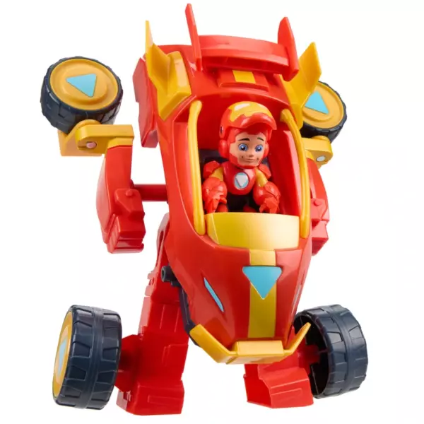 Marvel Iron Man and his Awesome Friends Figure & Vehicle 2-In-1 Mech Suit Iron Man Pack - Image 6