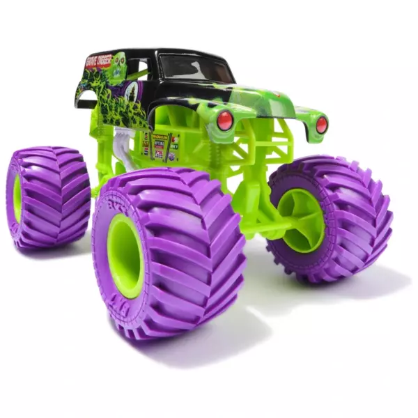 Monster Jam Grave Digger Monster Truck Diecast 1:24 Scale - Image 5