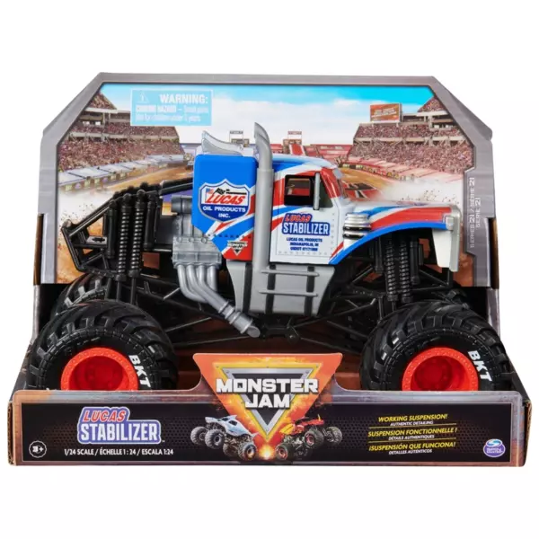 Monster Jam Lucas Stabilizer Monster Truck Diecast