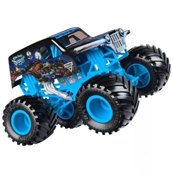 Monster Jam Son-Uva Digger Monster Truck Diecast 1:24 Scale - Image 3