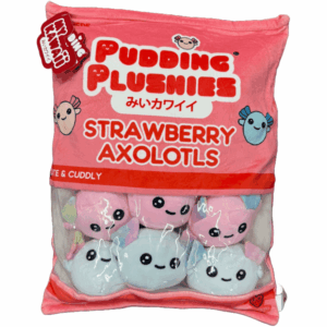 My Kawaii Pudding Plush Pillow Bag Axolotl