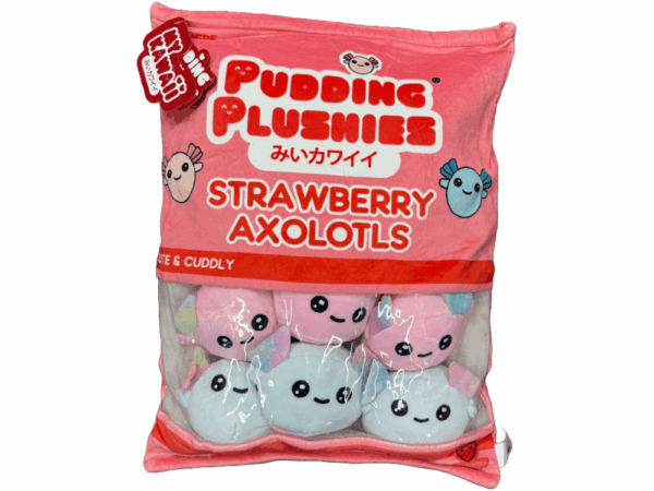 My Kawaii Pudding Plush Pillow Bag Axolotl