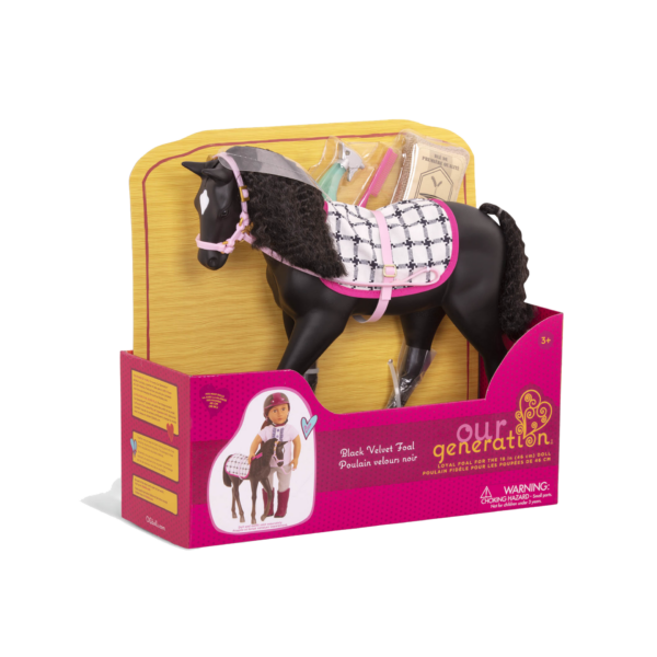 Our Generation Black Velvet Foal - Image 4