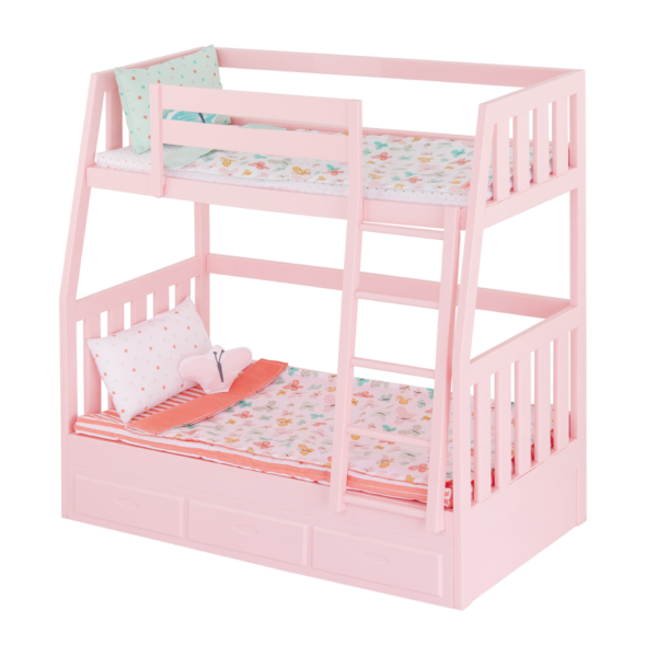 Our Generation Dreams for Two 18-inch Doll Butterfly-Themed Bunk Bed - Image 5