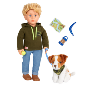 Our Generation Elliot 18-inch Boy Doll & Pet