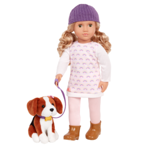 Our Generation Ember & Elsie Doll & Pet Beagle Puppy