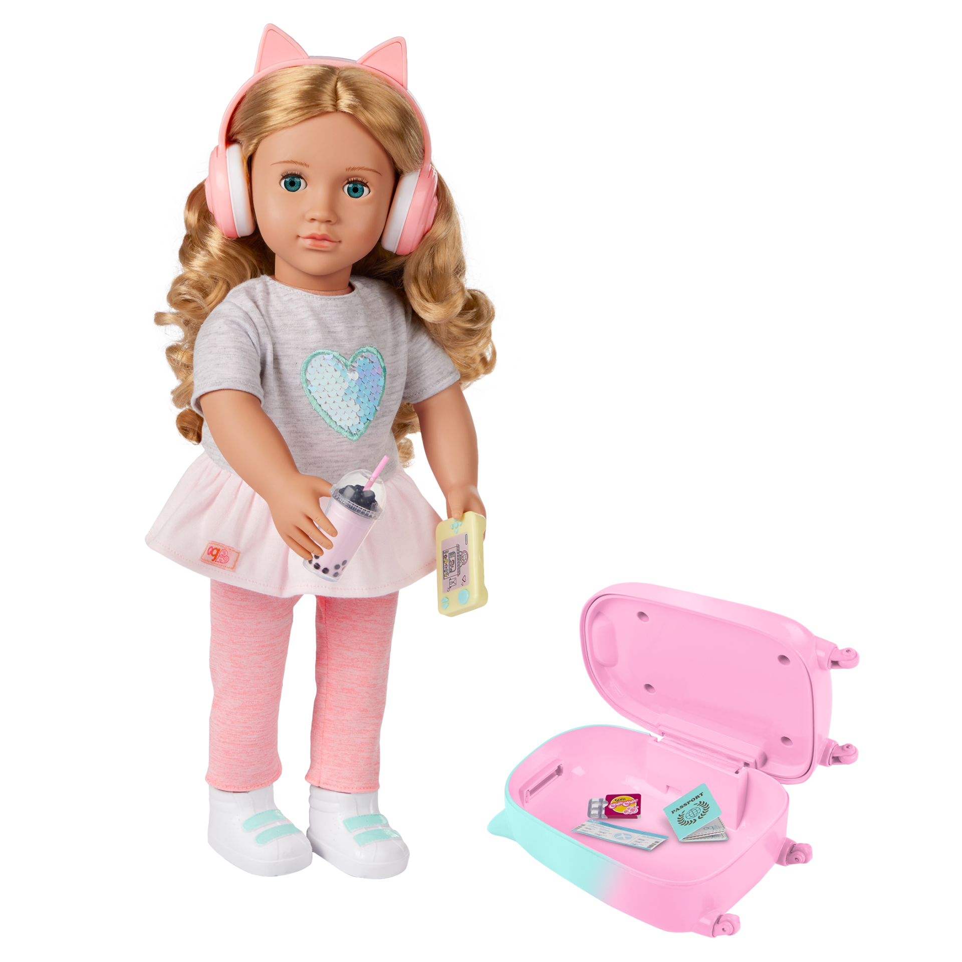 Our Generation Linzi Doll with Luggage & Accessories - Image 5