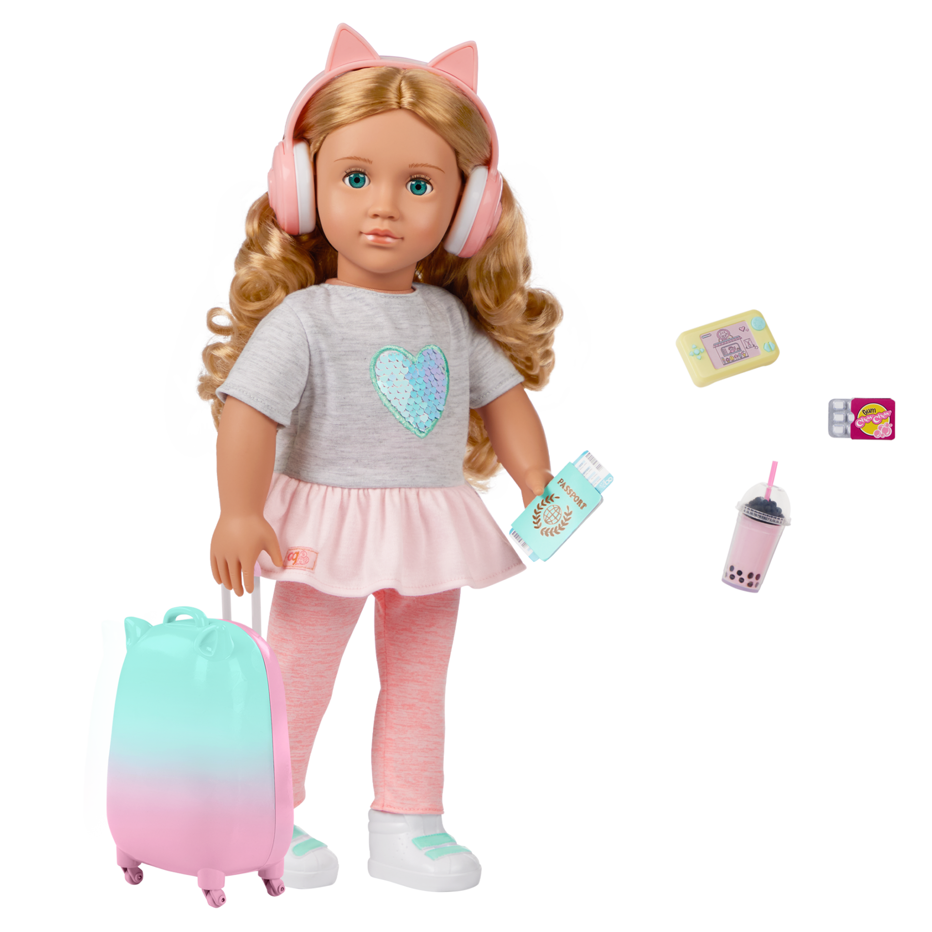 Our Generation Linzi Doll with Luggage & Accessories