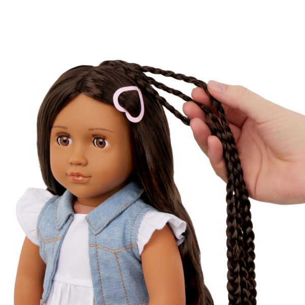 Our Generation Perla From Hair to There Grow Doll with Extendable Braid - Image 5