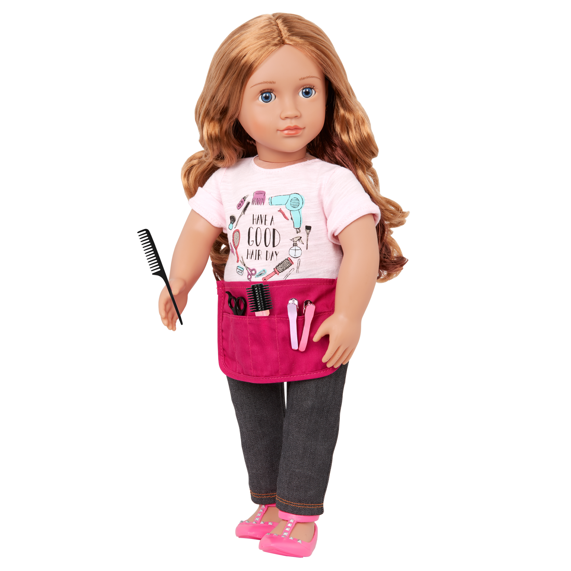 Our Generation Sabrina 18-inch Hair Stylist Doll