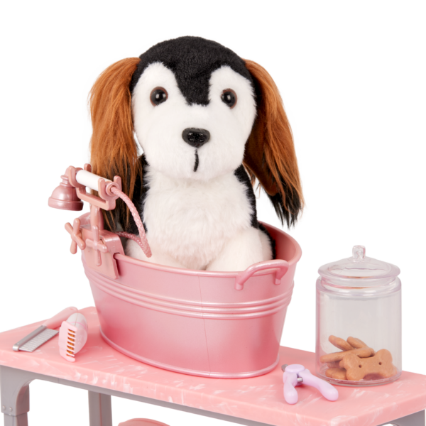 Our Generation Scrub & Style Pet Grooming Set - Image 5