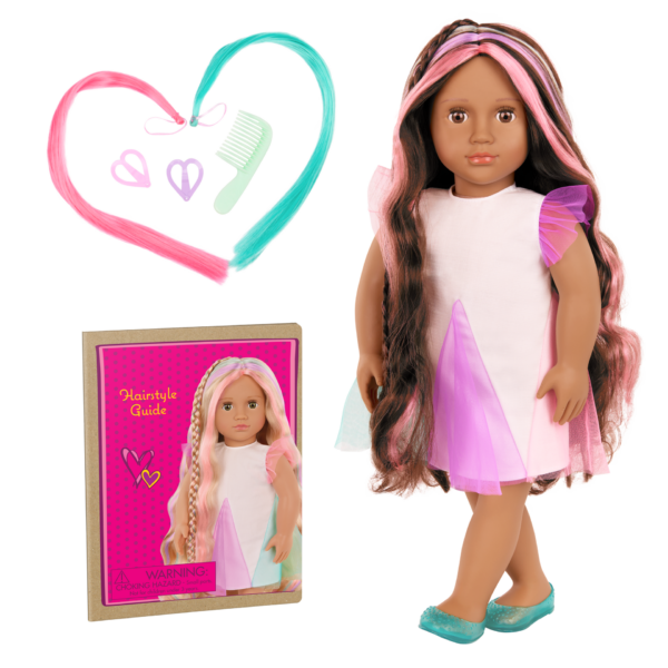 Our Generation Tania From Hair to There Hair Grow Doll with Extendable Braid