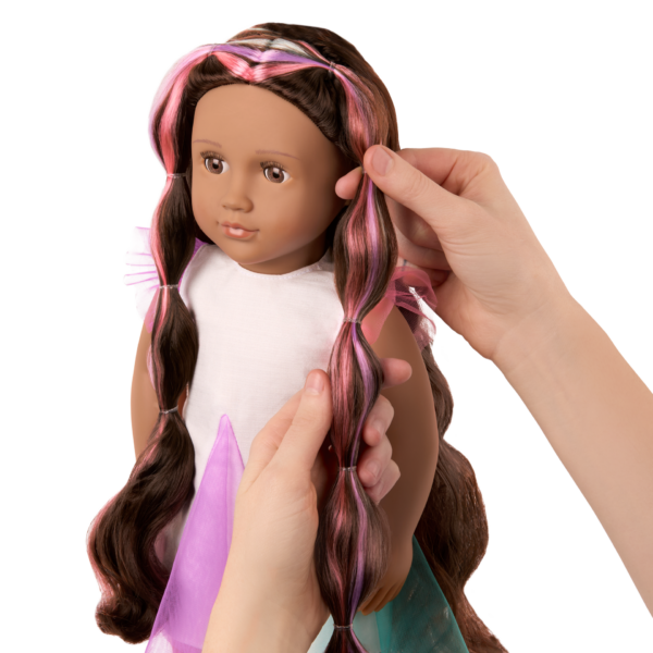Our Generation Tania From Hair to There Hair Grow Doll with Extendable Braid - Image 5
