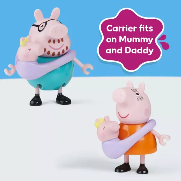 Peppa Pig Figures Peppa's Family of Five Set with Baby Evie - Image 2