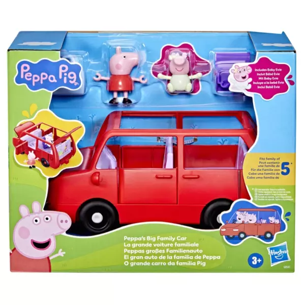 Peppa Pig Peppa's Big Family Car with Baby Evie - Image 7