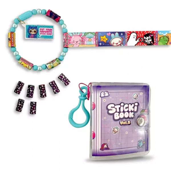 Sticki Rolls Series 2 Sticki Book with 120 Stickers - Image 2