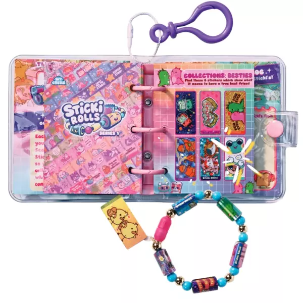 Sticki Rolls Series 2 Sticki Book with 120 Stickers - Image 5