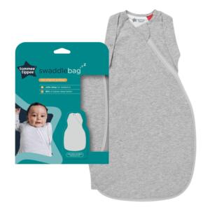 Tommee Tippee Grobag Swaddlebag 3-6 month 2.5tog Grey Marl