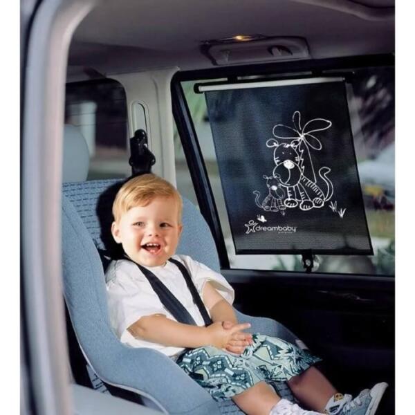 Dreambaby Adjustable Tiger Car Window Shades - Image 2