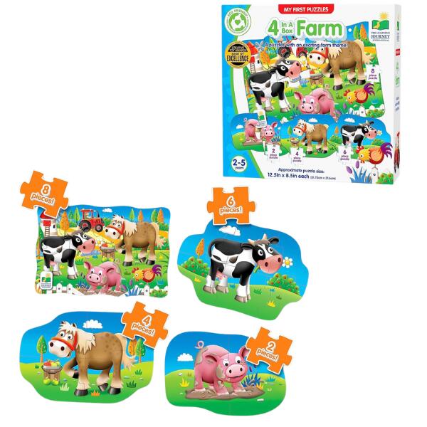 Learning Journey The Farm My First Puzzle Set