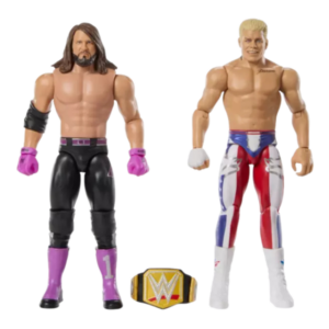 WWE Main Event Series Cody Rhodes & AJ Styles 2 Pack