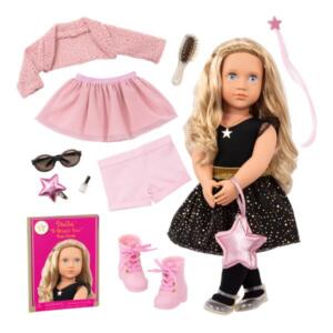Our Generation Estella Doll & Pet Plush Puppy Set