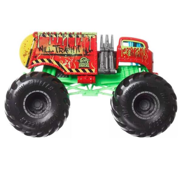 Hot Wheels Will Trash It All Power Wheels Monster Trucks 1:24 Scale - Image 4