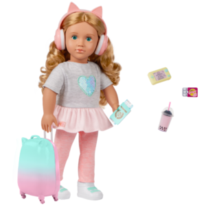 Our Generation Linzi Doll with Luggage & Accessories