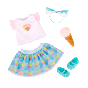 Sweet & Sprinkly Ice Cream Outfit