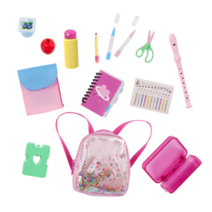 Our Generation Ready for School Backpack & School Supplies Set