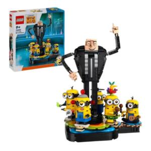 LEGO Despicable Me 4 75582 Brick-Built Gru and Minions Set