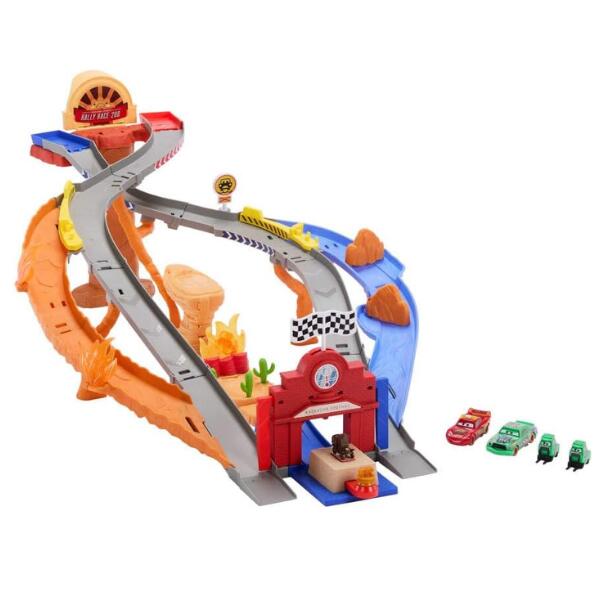 Disney Pixar Cars Radiator Springs Rescue Raceway Playset